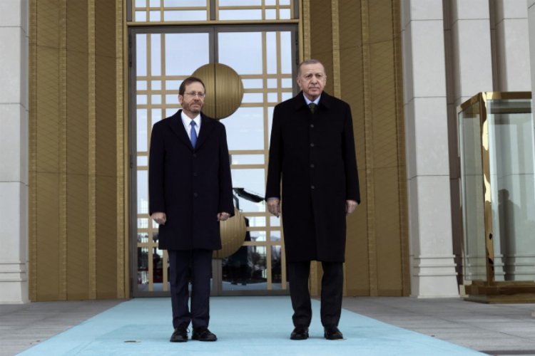 Erdoğan, Herzog ile görüştü -