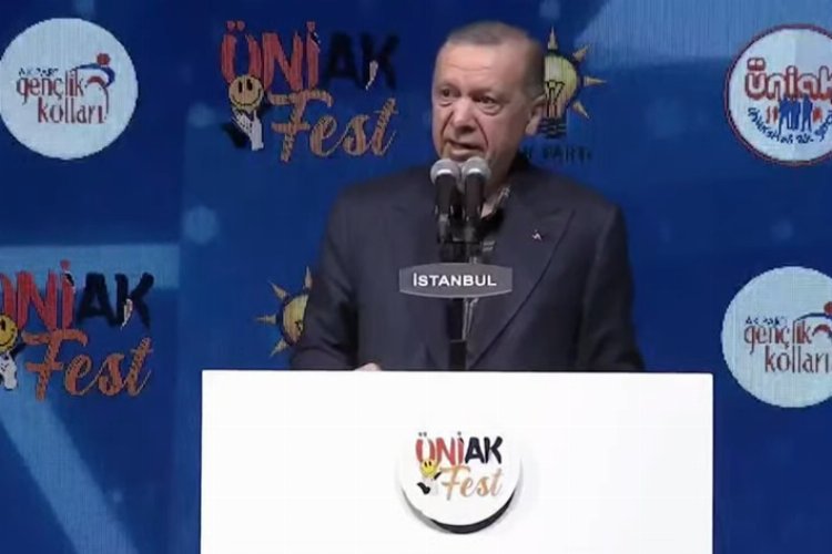 Erdoğan İstanbul'da gençlerle buluştu -