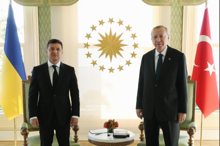 Erdoğan Zelenski ile görüştü -