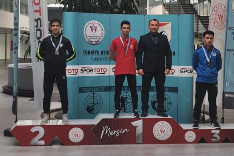Eren Karaçor atıcılıkta Türkiye 2'ncisi oldu -