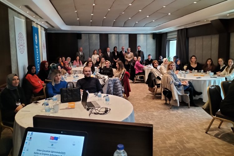 Erken çocuklukta eğitime kalite getirecek proje Bursa'da başladı -