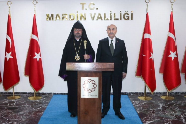 Ermeni Patrik Maşalyan'dan Vali Demirtaş’a ziyaret -