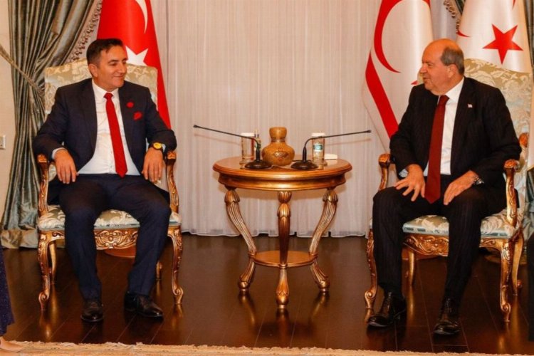 Ersin Tatar KOGİAD heyetini kabul etti -