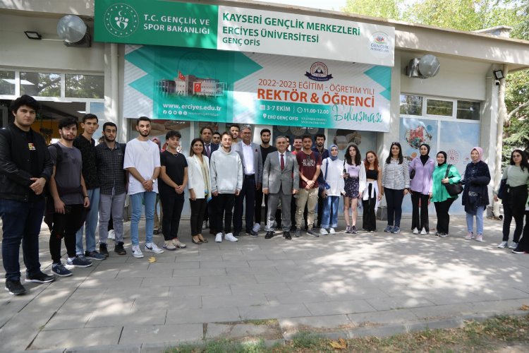 ERÜ’de “Rektör-Öğrenci Buluşması” devam ediyor -