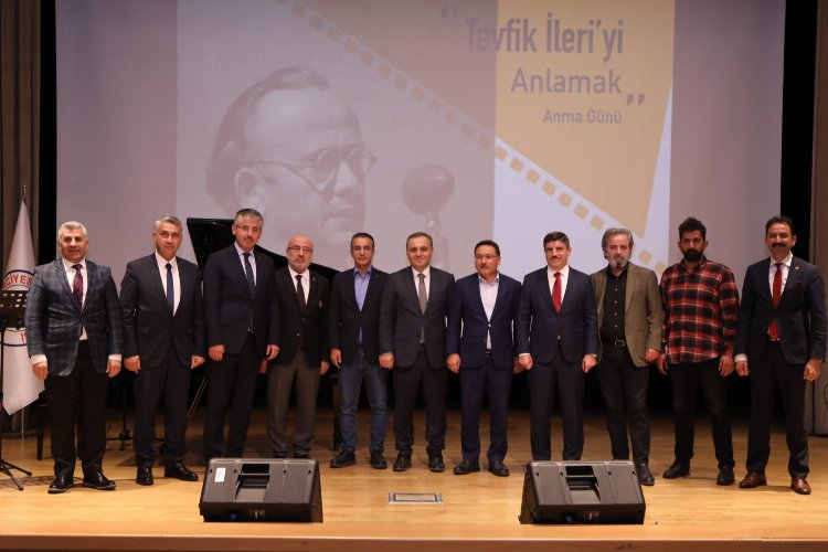 ERÜ’de “Tevfik İleri’yi Anlamak” programı düzenlendi -