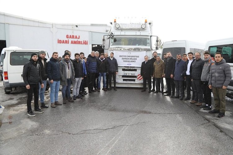 ERÜ'den deprem bölgesine desteği -