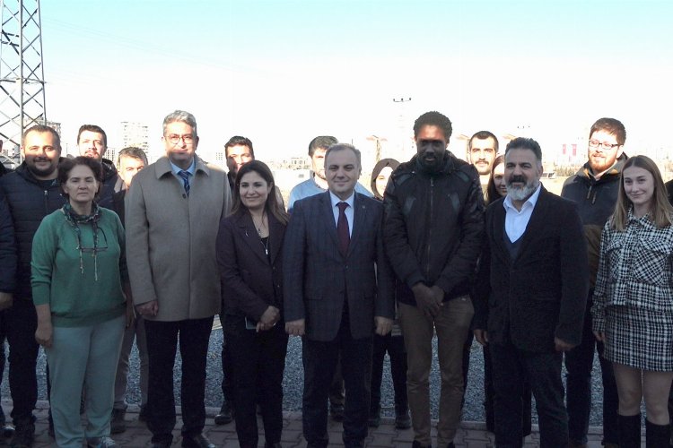 ERÜ Rektörü Altun'dan ERÜTAM’a ziyaret -