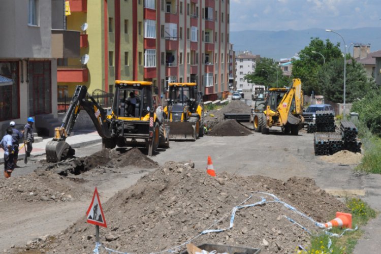 Erzurum'da alt yapı seferberliği -