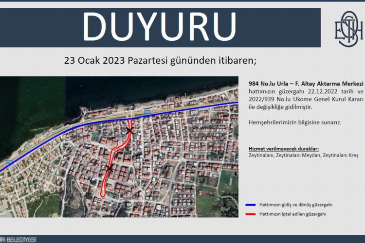 ESHOT’tan üç yeni hat daha -