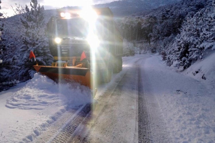 Eskişehir kırsalı kara teslim oldu -