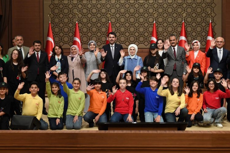 'Çevre Dostu 1.000 Okul'a kapanış töreni -