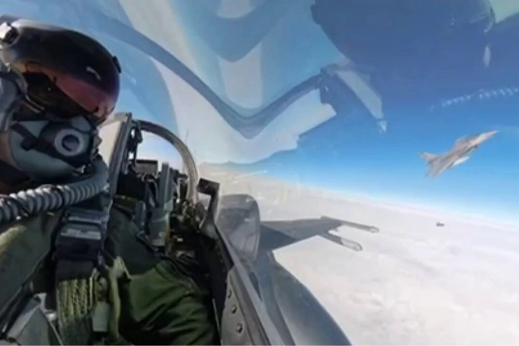 F-16'larımız Taarruzi Mukabil Hava Harekatı'na katıldı -