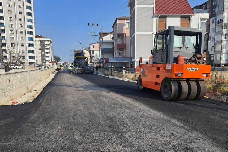 Fatsa’da altı sokak sıcak asfalt ile buluşuyor -