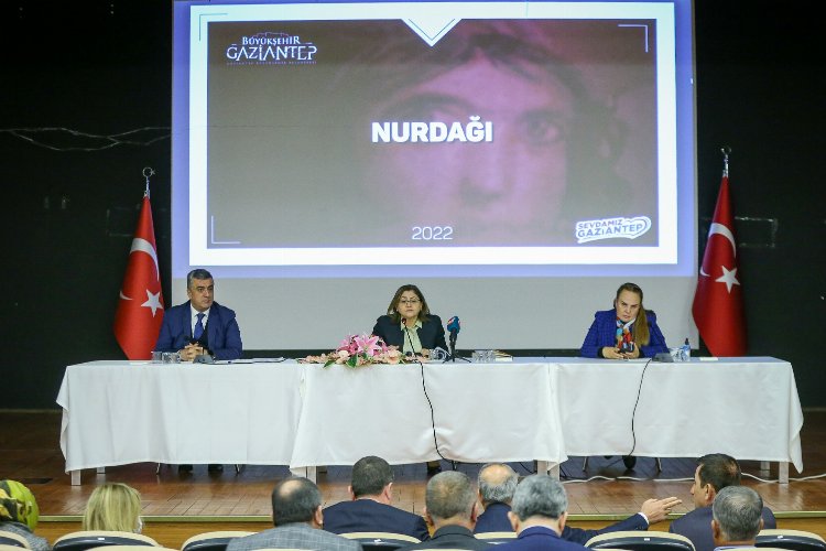 Gaziantep Büyükşehir Meclisi Nurdağı'nda toplandı -