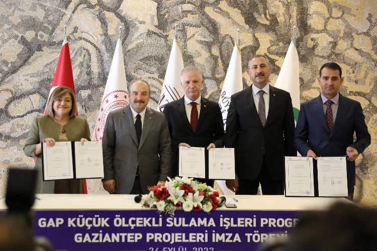 Gaziantep'e dev sulama yatırımı -