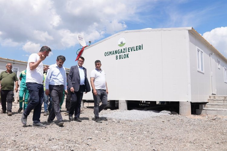 Gaziantep İslahiye'de 'Osmangazi Evleri'nde yaşam başladı -