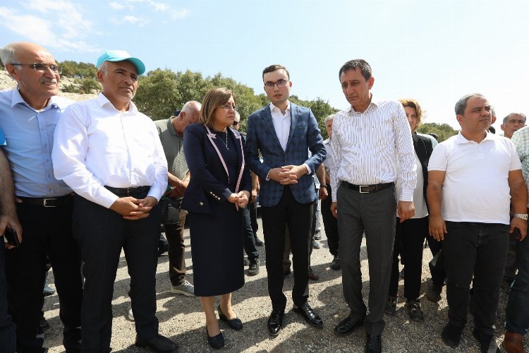 Gaziantep Karapınar Gölü'nde Başkan Şahin'den inceleme -