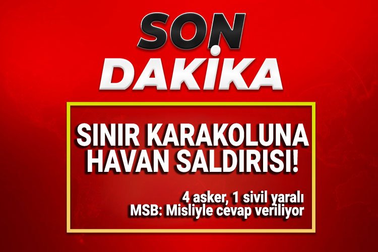 Gaziantep Karkamış'a havan saldırısı! 4 asker, 1 sivil yaralı -
