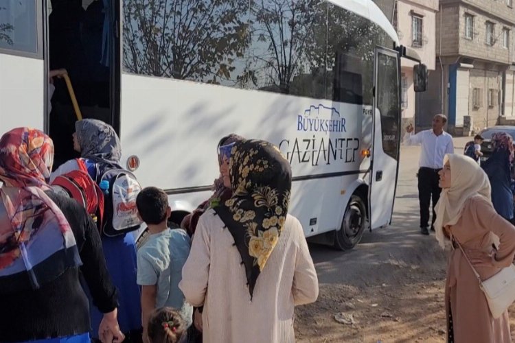 Gaziantep Narlıtepe'de okula ulaşım sorunu kökten çözüldü -