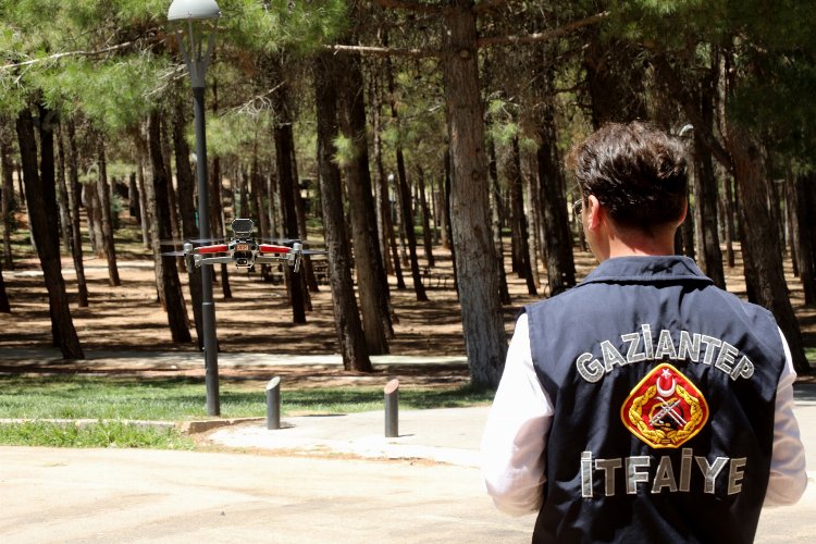 Gaziantep ormanlar için 7/24 nöbette -