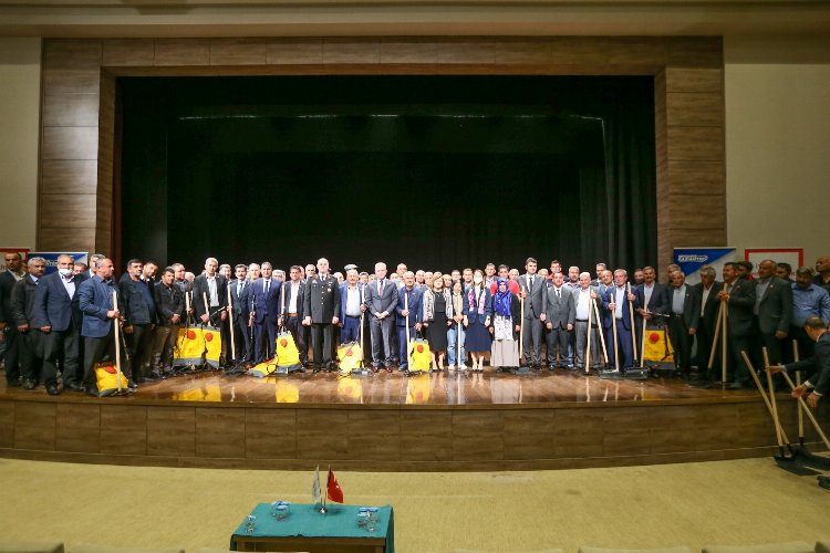 Gaziantep'te 180 orman köyüne yangınla mücadele için malzeme desteği -