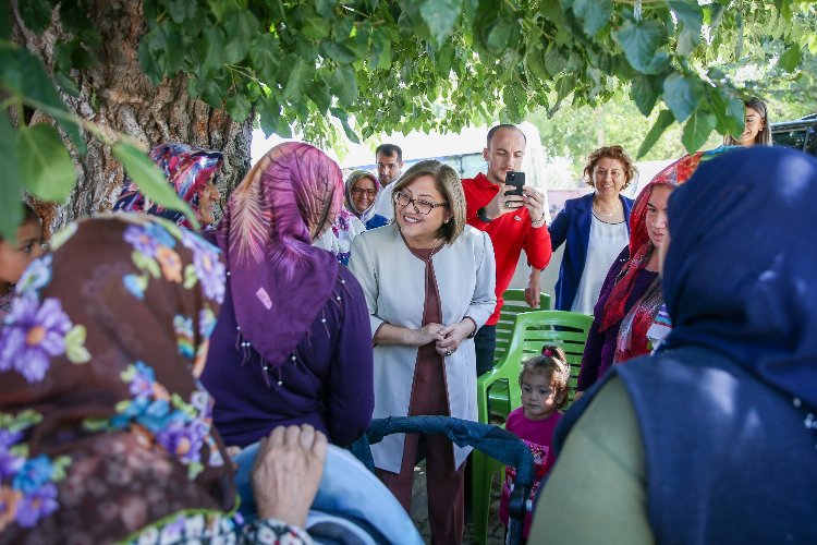 Gaziantep'te Başkan Şahin'den kırsal mahallelere ziyaret -