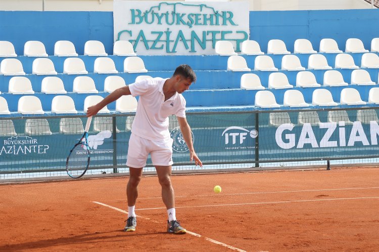 Gaziantep'te 'Cup Tenis' performansları ilgi görüyor -