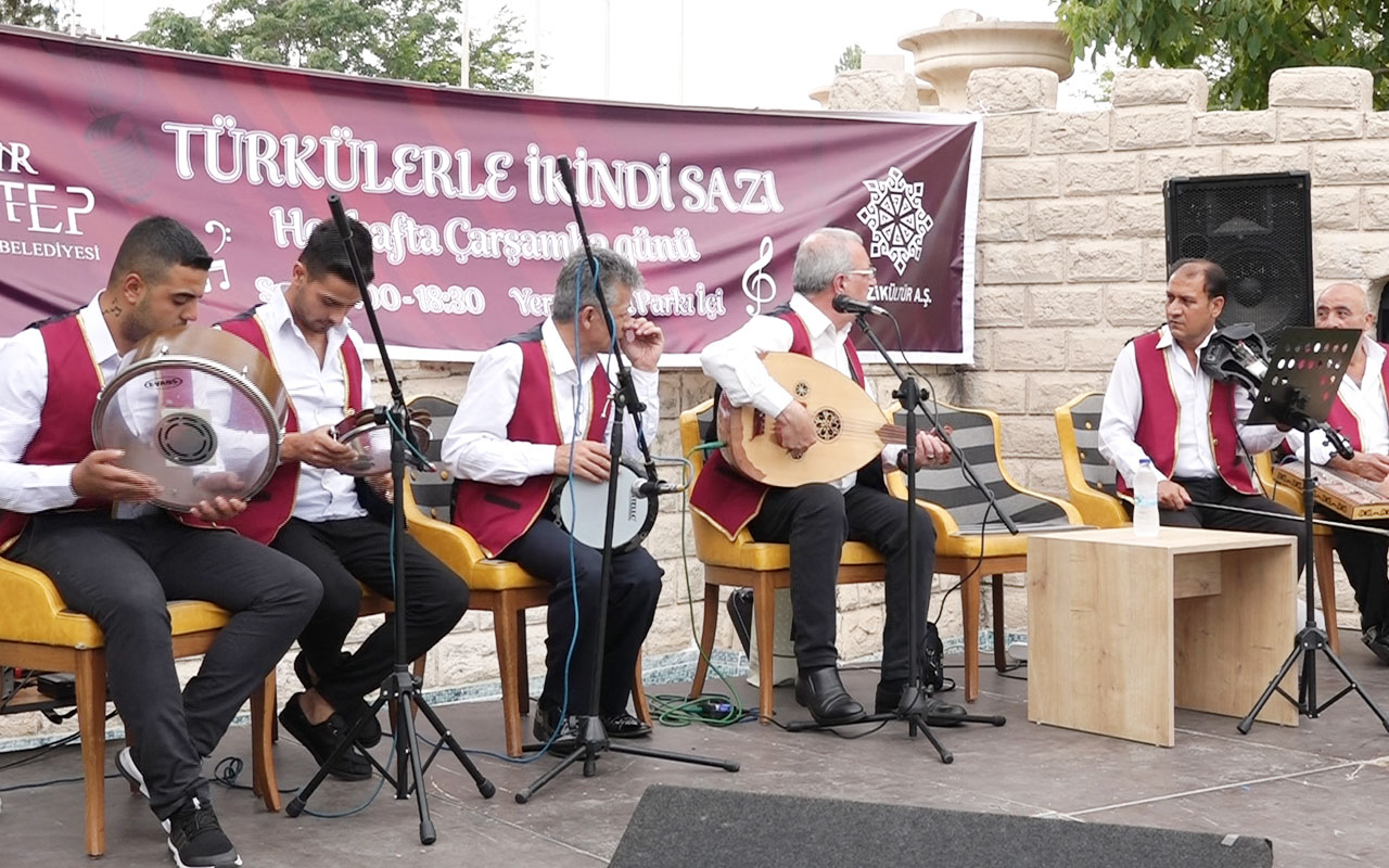 Gaziantep’te ‘ikindi sazı’ geleneği