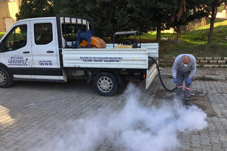 Gaziantep'te vektörel mücadele sürüyor -