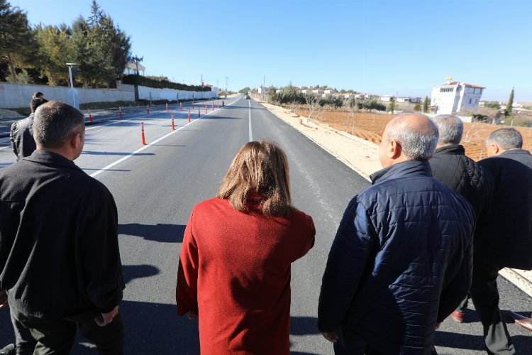 Gaziantep'te yeni açılan yollara Başkan Şahin'den ilk gün denetimi -