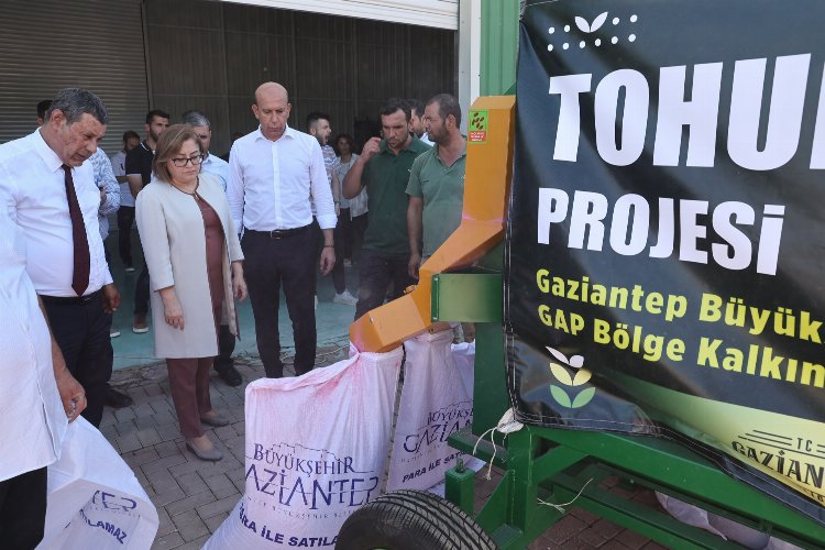 Gaziantep'ten çiftçilere 'selektör' katkısı -