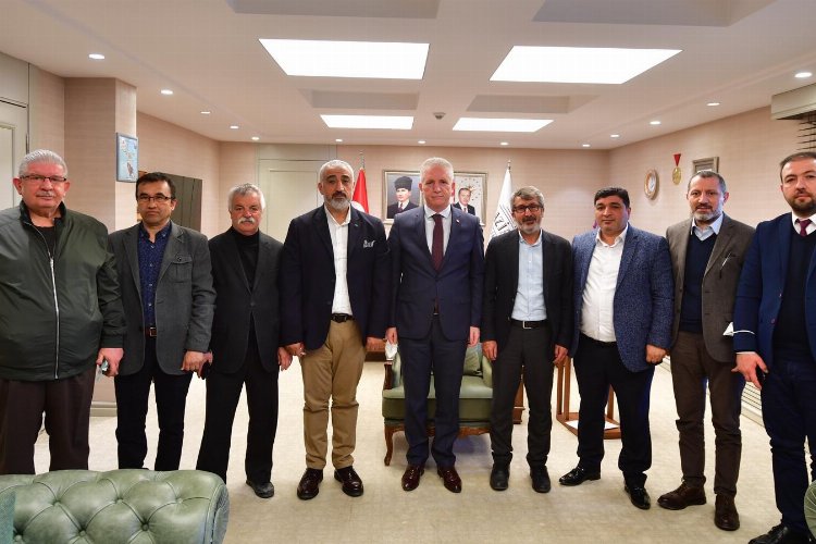 Gaziantep Valisi Gül, G-10'la buluştu -