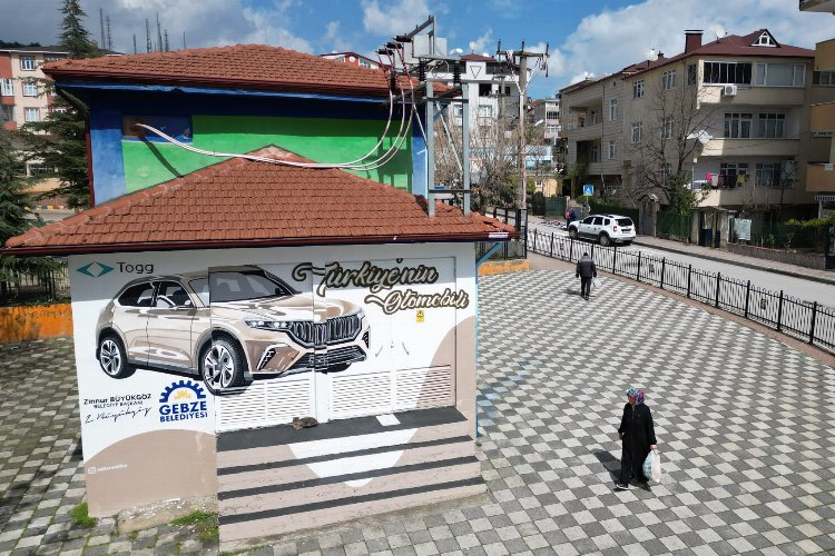 Gebze’de trafolara estetik dokunuş -