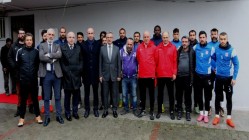 GEBZESPOR'A BAŞKAN KÖŞKER'DEN MORAL ZİYARETİ