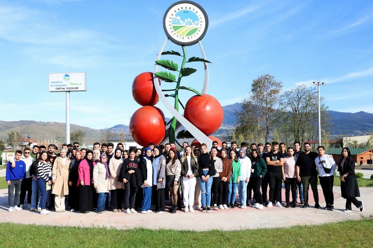 Geleceğin tarım öncüleri Sakarya’dan ilham aldı -