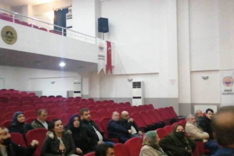 Gemlik Çevre Yolu kamulaştırma toplantısında ortam gerildi -