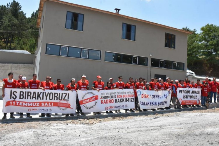 Genel-İş Balıkesir’de iş yavaşlattı -