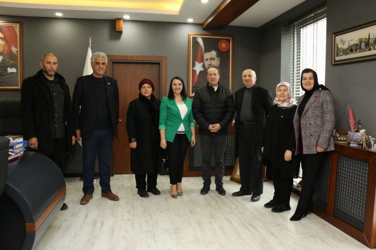 Geyve Belediye Başkanı Kaya, Başkan Tekin’in konuğu oldu -