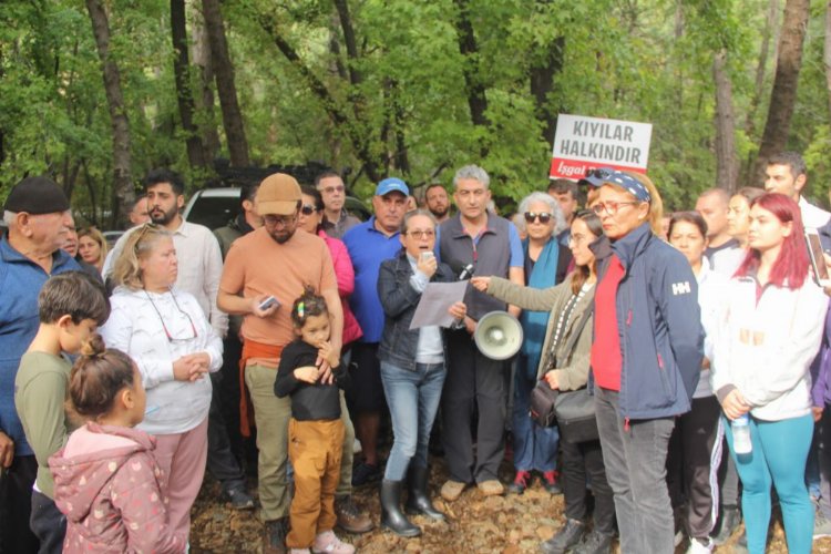 Göcek Osmanağa Koyu'nda yapılaşma tepkisi -