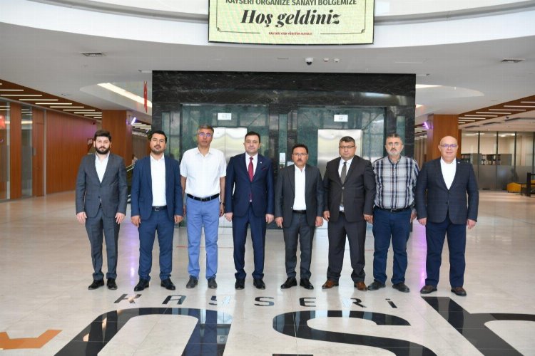 Gökmen Çiçek'ten Kayseri OSB'ye ziyaret -