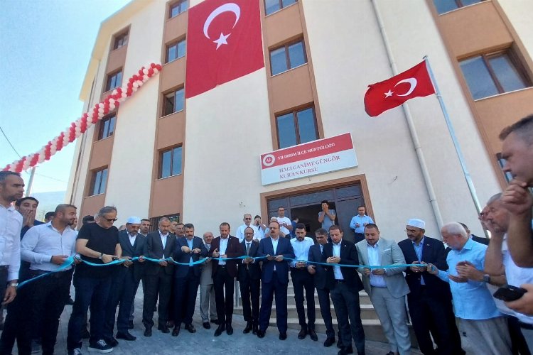 Hacı Ganime Güngör Kur'an Kursu hizmete açıldı -