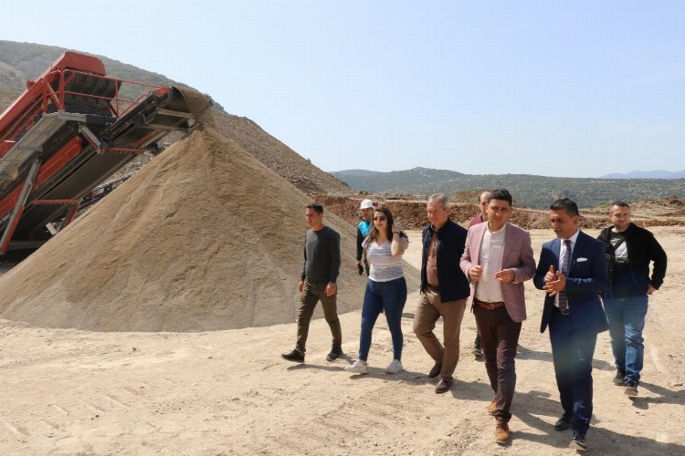 Hafriyat atıkları projelerle Manisa'ya kazandırılıyor -