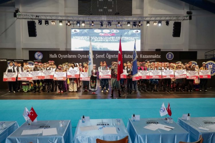 Halk Oyunları Türkiye Finali Kütahya’da başladı -