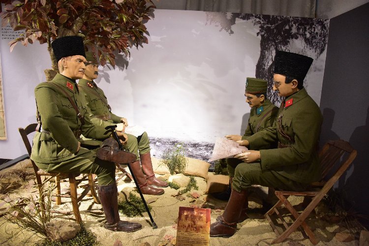 Harbiye'de tarihi ve askeri 100. yıl sergisi ziyaretçileri bekliyor -