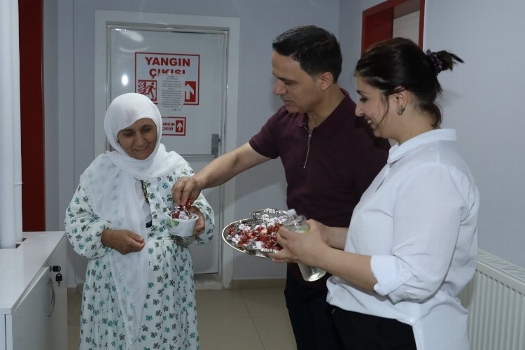 Hasta yakınları Kurban Bayramı’nda yalnız bırakılmadı -