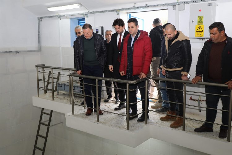 Hatay Antakya'da içme suyu deposuna yakın mercek -