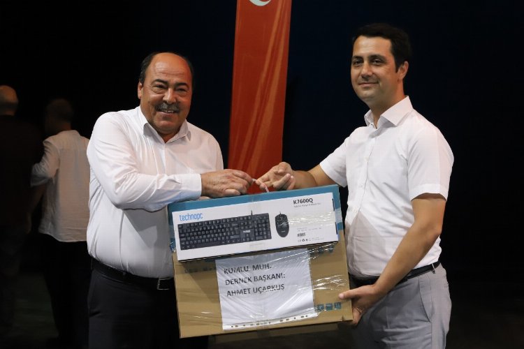 Hatay Büyükşehir'den 593 muhtara bilgisayar -