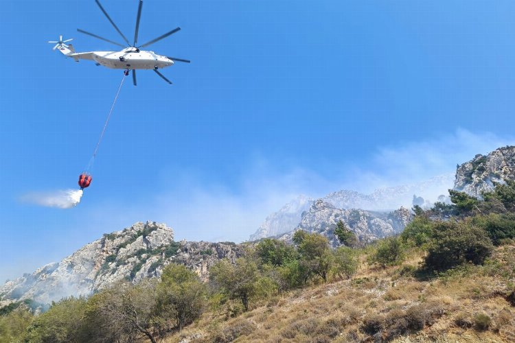 Hatay'da Habib-i Neccar Dağı'ndaki yangın kontrol altında -