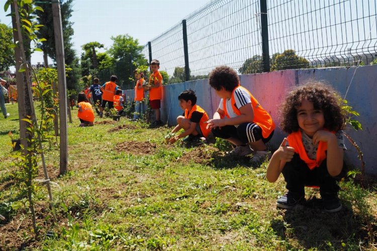 Hatay'da çocuklara doğa sevgisi aşılanıyor -