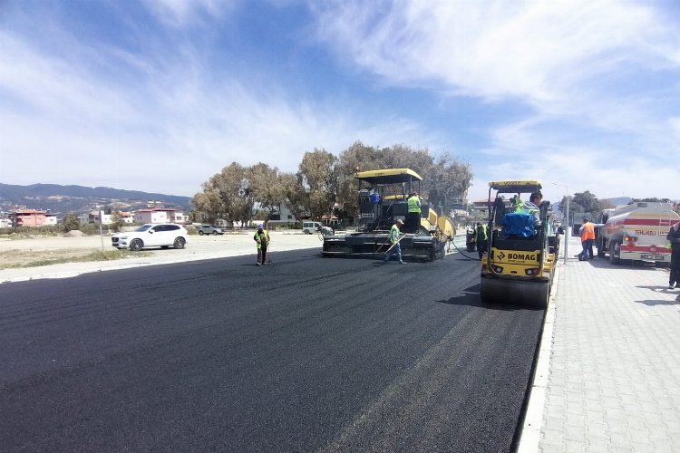 Hatay'da yol çalışmaları devam ediyor -